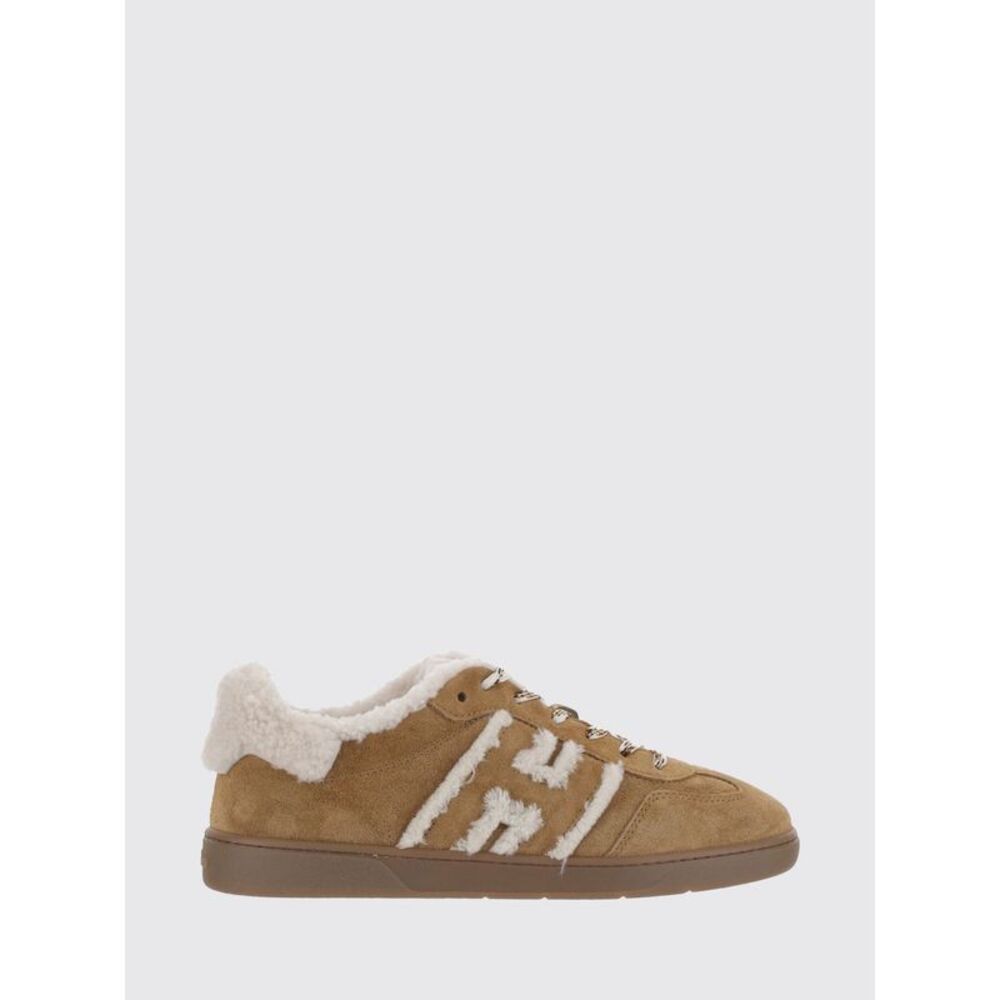 Hogan Women Hogan Cool Suede Sneakers With Shearling Lining And H Logo